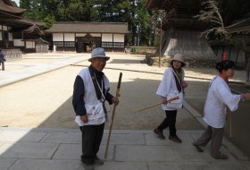 japan mount koya pelgrims japan mount koya pelgrims