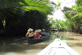 Puur Vietnam reis Mekong Delta boot Puur Vietnam reis Mekong Delta boot