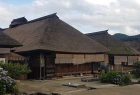 Japan Ouchi Juku traditioneel dorpje Japan Ouchi Juku traditioneel dorpje
