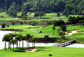 Chi Linh Green noord Vietnam golf Chi Linh Green noord Vietnam golfreis