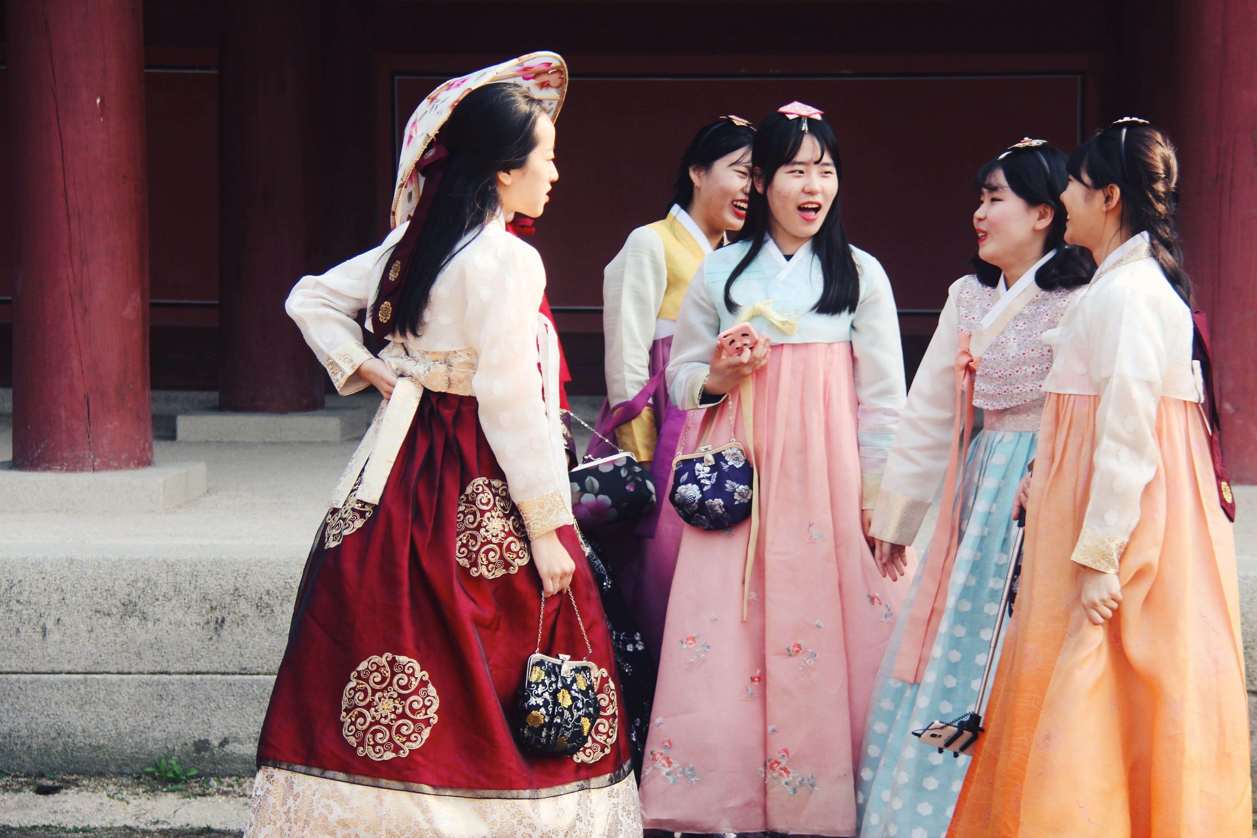 Meisjes In Hanbok Meisjes In Hanbok